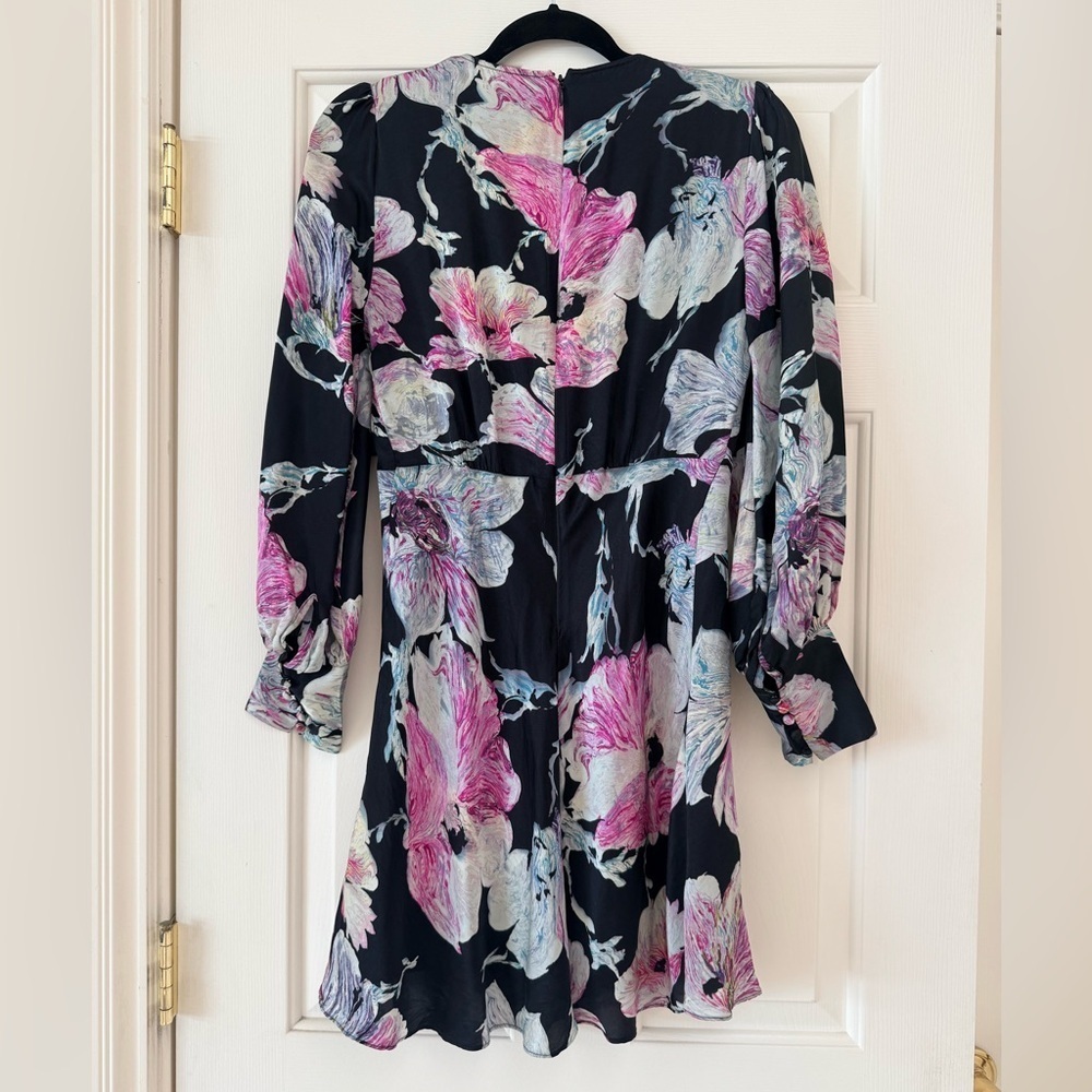 The Kooples Floral v-neck button-down dress - Picture 5 of 7